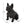Outdoor French Bulldog Garden Sculpture