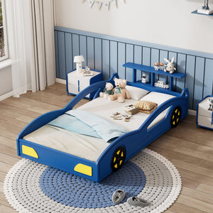 Race Car Platform Bed & Wheels