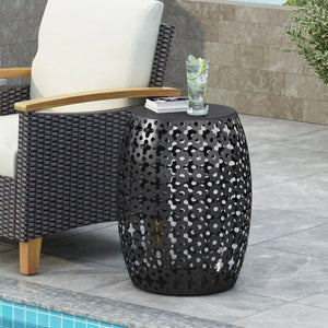 Modern Design Metal End Table Large