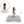 Umbrella Holder Square 55 Lbs Umbrella Base - Natural / Gray