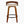 Grotto - Mid Century Modern Fixed Height Counter Stool With Swivel With Round Footrest (Set of 2)