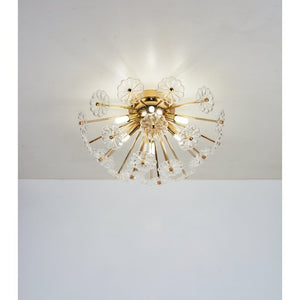 Gold Flush Mount Ceiling Light