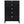 Mason - 5 Drawer Chest With Fluted Design - Black