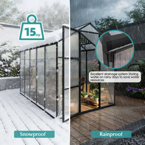 Gain Height Windproof house With Raised Base