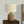 23'' Brown Rattan Table Lamp with Beige Shade