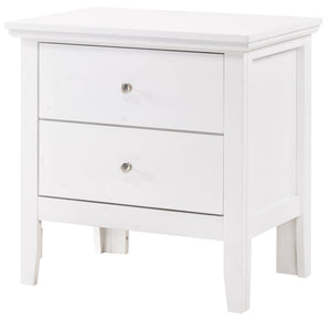 English Dovetailed Drawers Nightstand