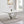 Allessandra - Rectangular U-Shaped Base Dining Table - White / Silver
