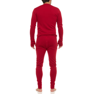 Midweight Wool Union Suit - 100% Merino Wool