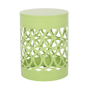 Outdoor Metal Side Table Set of 2