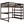 Loft Bed With Storage Shelves And Under Bed Desk