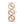 3 Mirror Piece Wall Mirror InRectangular Frame, Home Wall Decor For Bedroom Living Room - Brown
