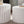 White Scalloped Round Coffee Table Set: Nesting Design, Elegant Curved-Edge Shape