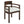 5 Piece Round Patio Table & Cushioned Armrest Chairs, Outdoor Dining Set With Umbrella Hole