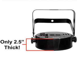 CHAUVET DJ SlimPar 64 RGBA LED DMX Slim Style Par Can Stage Lighting Effect