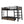 Twin Size Metal Bunk Bed with Storage Shelves, LED Light Strip, and USB Power Strip