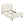 Platform Bed Frame With Tall Headboard And High Footboard