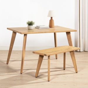 Capri 35.5" Solid Bench