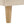 Beige Chunky Headboard Bed Frame, King