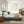 King Size Upholstered Platform Bed Frame with Rounded Corners