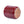 3 Pieces Ceramic Flowerpot Set, Bean Paste Red