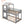 Bunk Bed Wood Bed & Roof, Window, Guardrail, Ladder