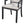 5 Piece Dining Set Extendable Round Table And 4 Chairs - Black / Oak