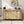 Bohemian Style Rattan Buffet Storage Cabinet with Solid Wood Frame