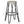 Simeon - Multifunctional Metal Stool With Wood Seat