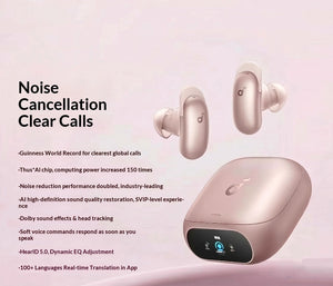 AI-powered Noise-canceling Bluetooth Headphones