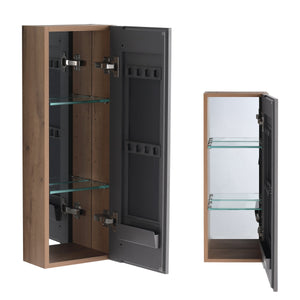 10'' Bathroom Mirror Cabinet with Storage
