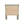 English Dovetailed Drawers Nightstand