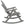 Durable Wooden Porch Rocker, Fir Log Rocking Chair