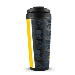 The College Vault - Iowa Hawkeyes 4D Ice Shaker