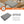 Disc-O-Bed 2XL Cot Sheet for Portable Folding Bed Systems and Camping, Grey