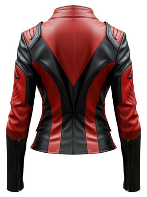 Italian Women's Vegan Leather Jacket