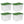 Sterilite 12 Gal Latching Lid Holiday Storage Tote Organizer Bin, Green, 4 Pack