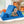 4 Pieces Convertible Kids Couch Set with 2 Folding Mats-Yellow