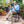 Outdoor Patio Camping Lightweight Folding Rocking Chair with Footrest