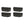 Pyle PAHT6 300 Watt 6 Way DJ Tweeter Speaker Sound System Enclosure Box (4 Pack)