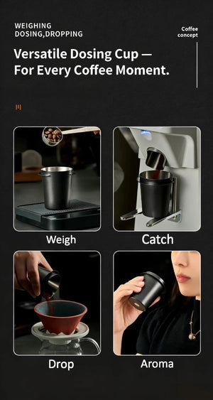 Best Coffee Dosing Cup for Espresso - Inverted Aroma Cup 51/53/58mm Under $10