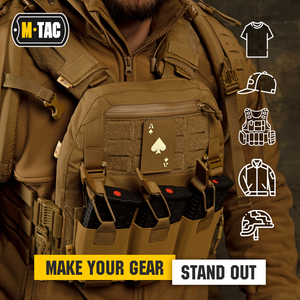 M-Tac patch Ace of Spades Laser Cut - TRAPSKI