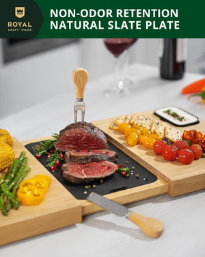 Cheese Board Set with Slate Plate