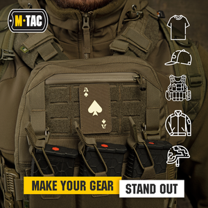 M-Tac patch Ace of Spades Laser Cut - TRAPSKI
