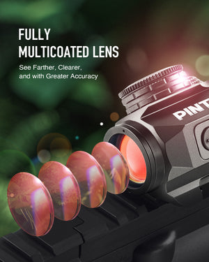 2MOA Red Dot Sight, Smiley Face Reticle