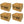 Betterwood Products Natural Hand Split Fatwood 25 Pound Firestarter (4 Pack)