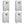 Little Giant Dry Food Automatic Steel Dog Feeder Chow Hound 25 Pounds (4 Pack)