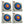 Morrell Outdoor Youth Deluxe GX Range NASP Field Point Archery Target (4 Pack)