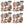 NutriChef 20 Piece Nonstick Kitchen Cookware Pots & Pans Set, Bronze (4 Pack) - TRAPSKI