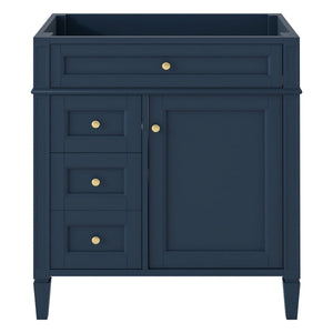 Bathroom Vanity With 2 Drawers And Tip-Out Drawer, Storage Cabinet