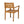 Stamford Dining Chairs Set of 2, Acacia Wood Patio Armchair
